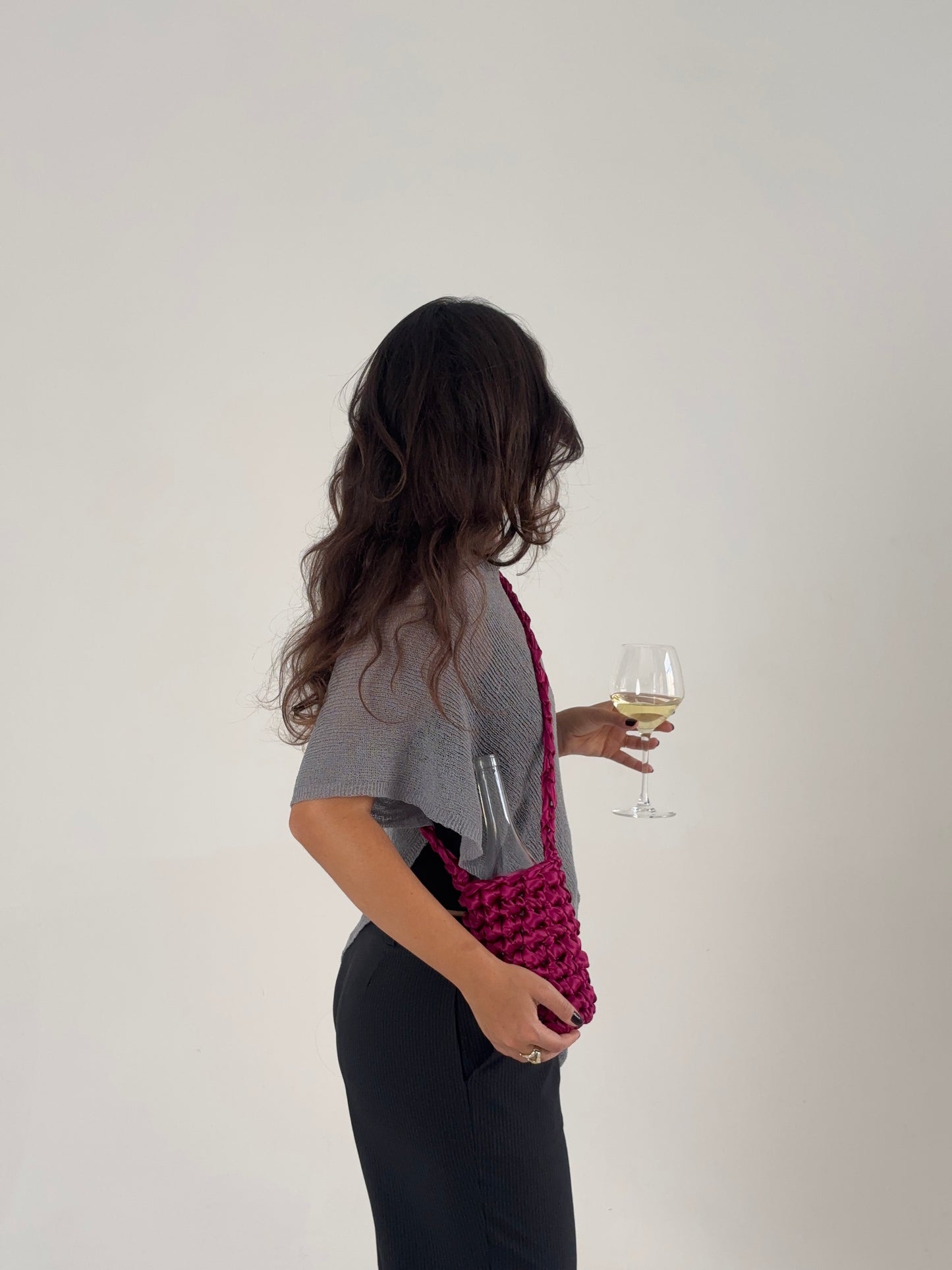 Wine bag - Burgundy